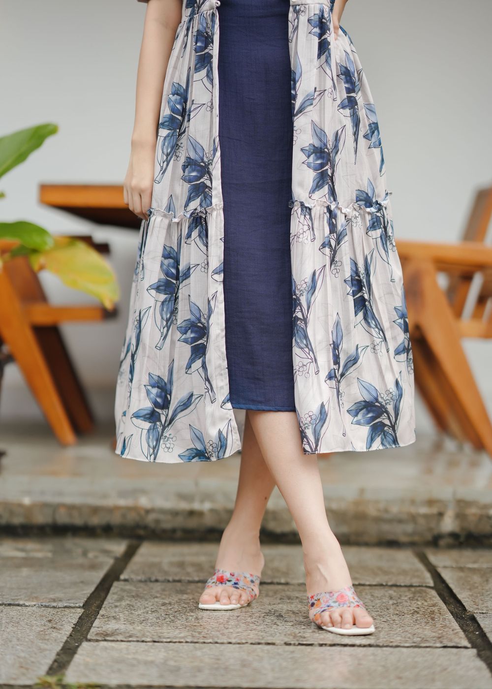 Blue Linen Serenity