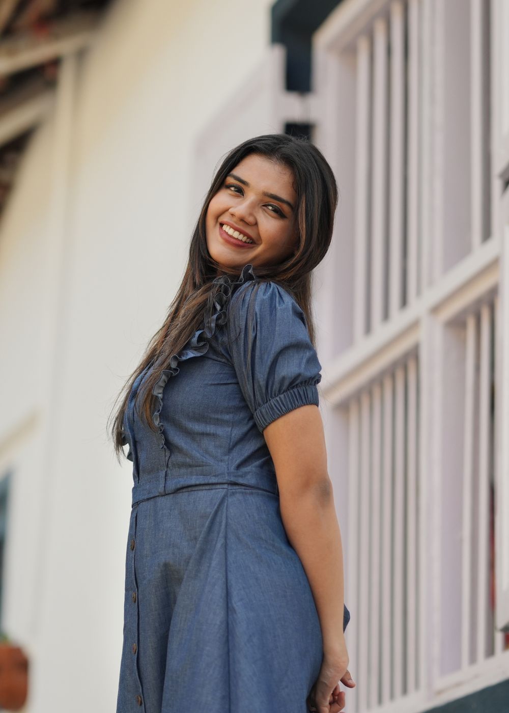Indigo Chic Dress