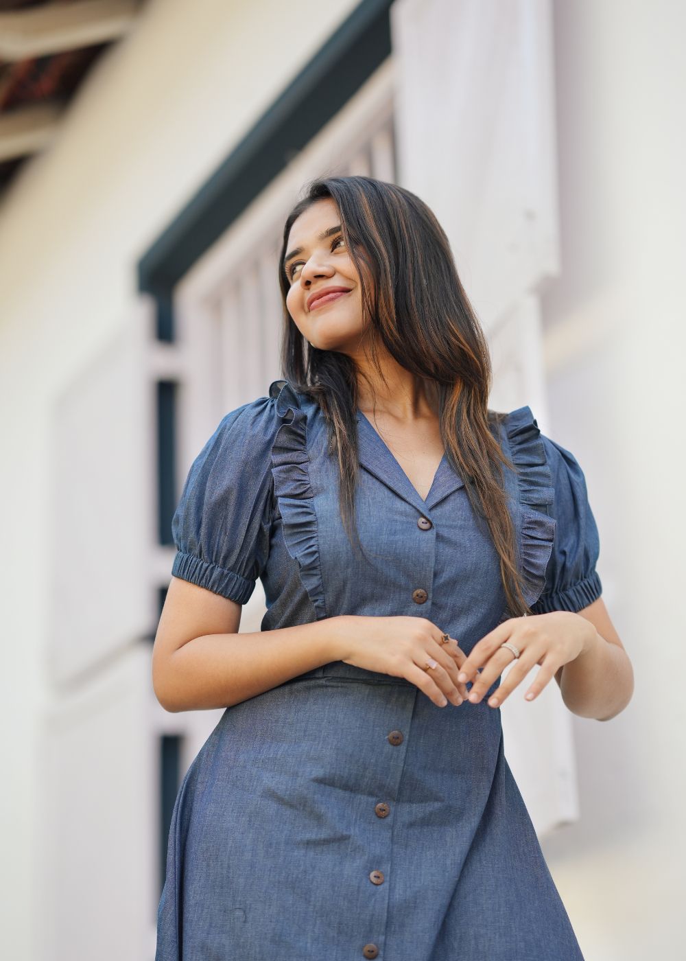 Indigo Chic Dress