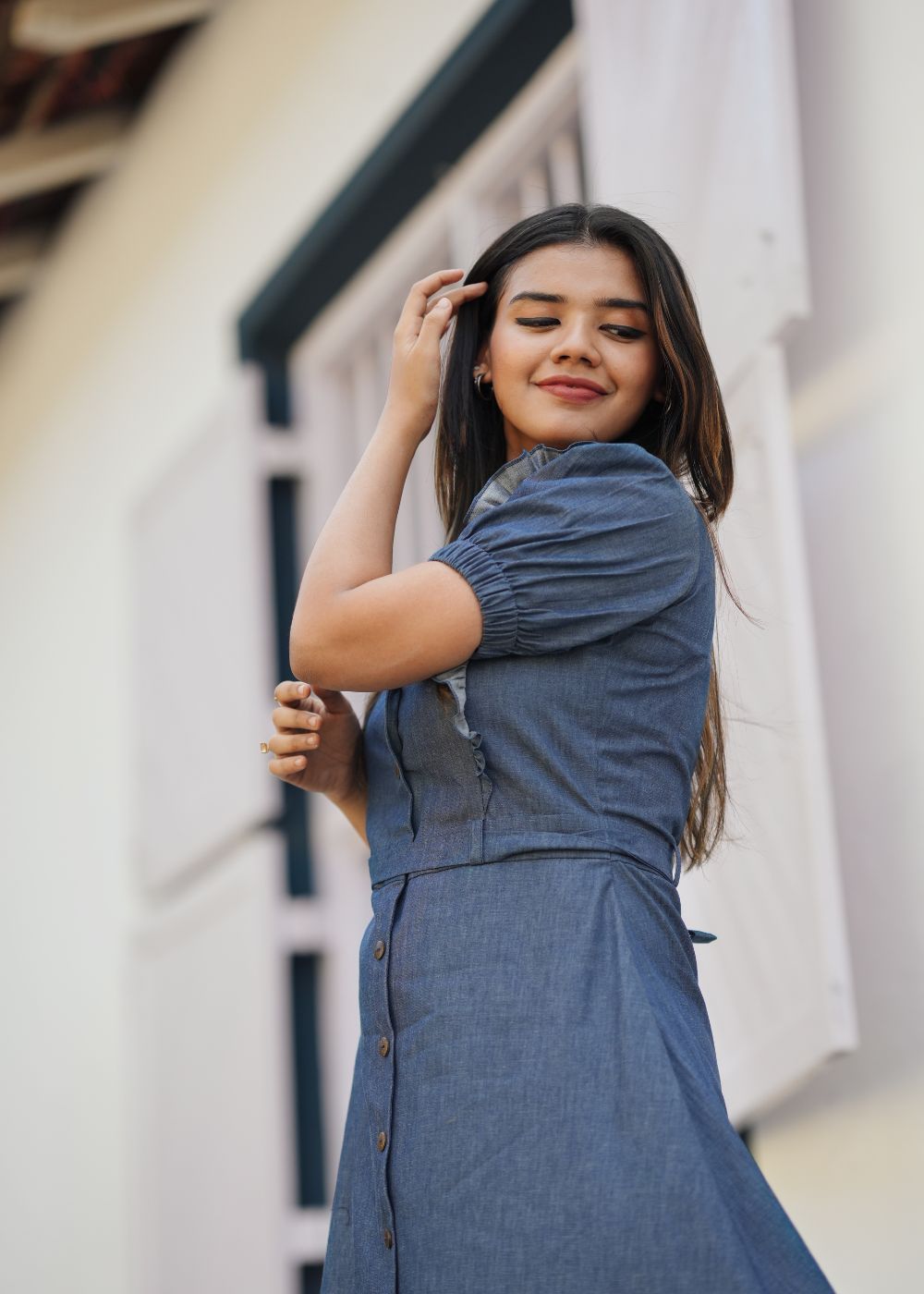 Indigo Chic Dress