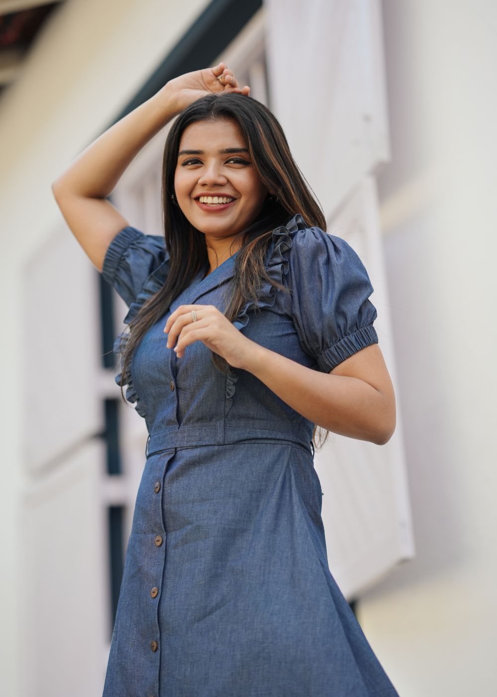 Indigo Chic Dress