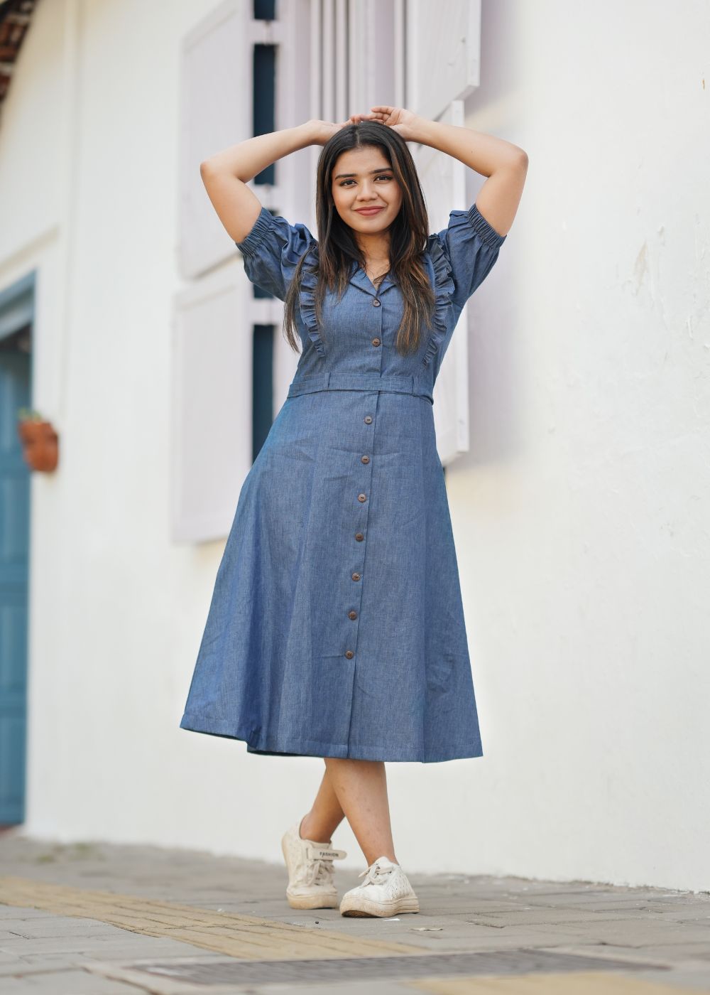 Indigo Chic Dress