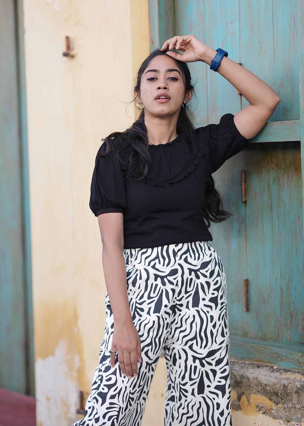 Opulent Ebony Blossom