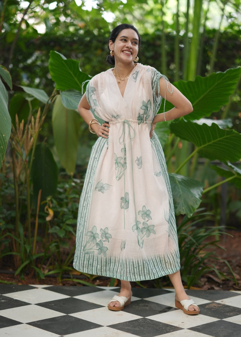 Sage Bloom Linen