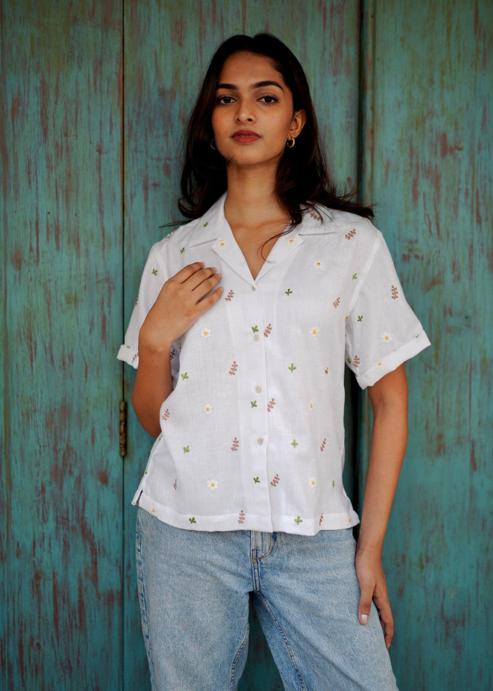 Daisy Linen Shirt