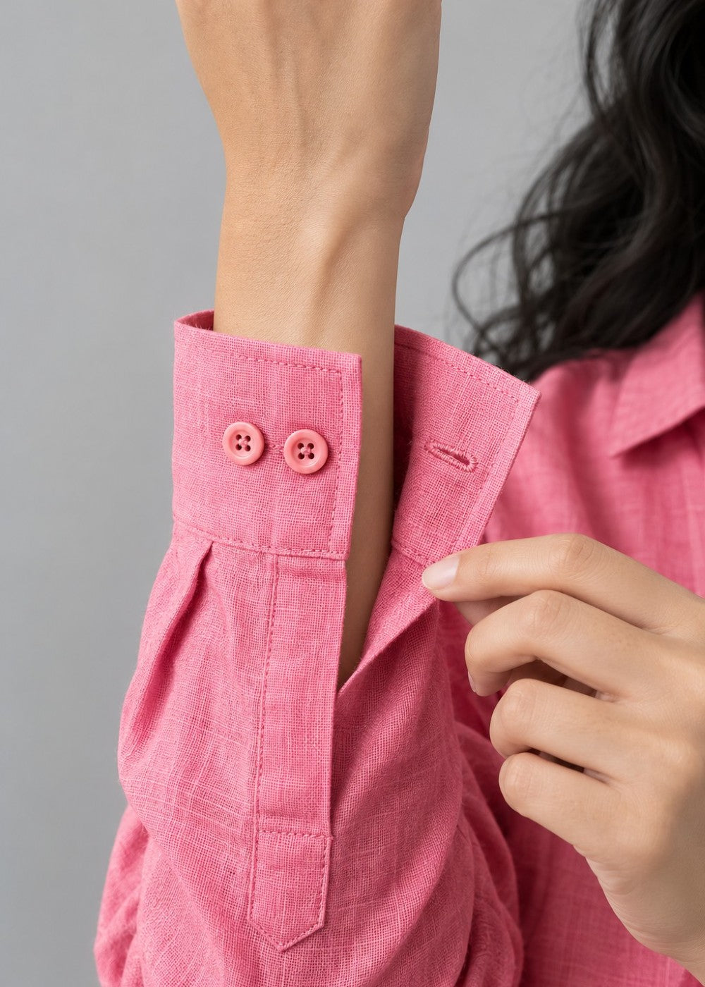 Pink Blush Linen Set