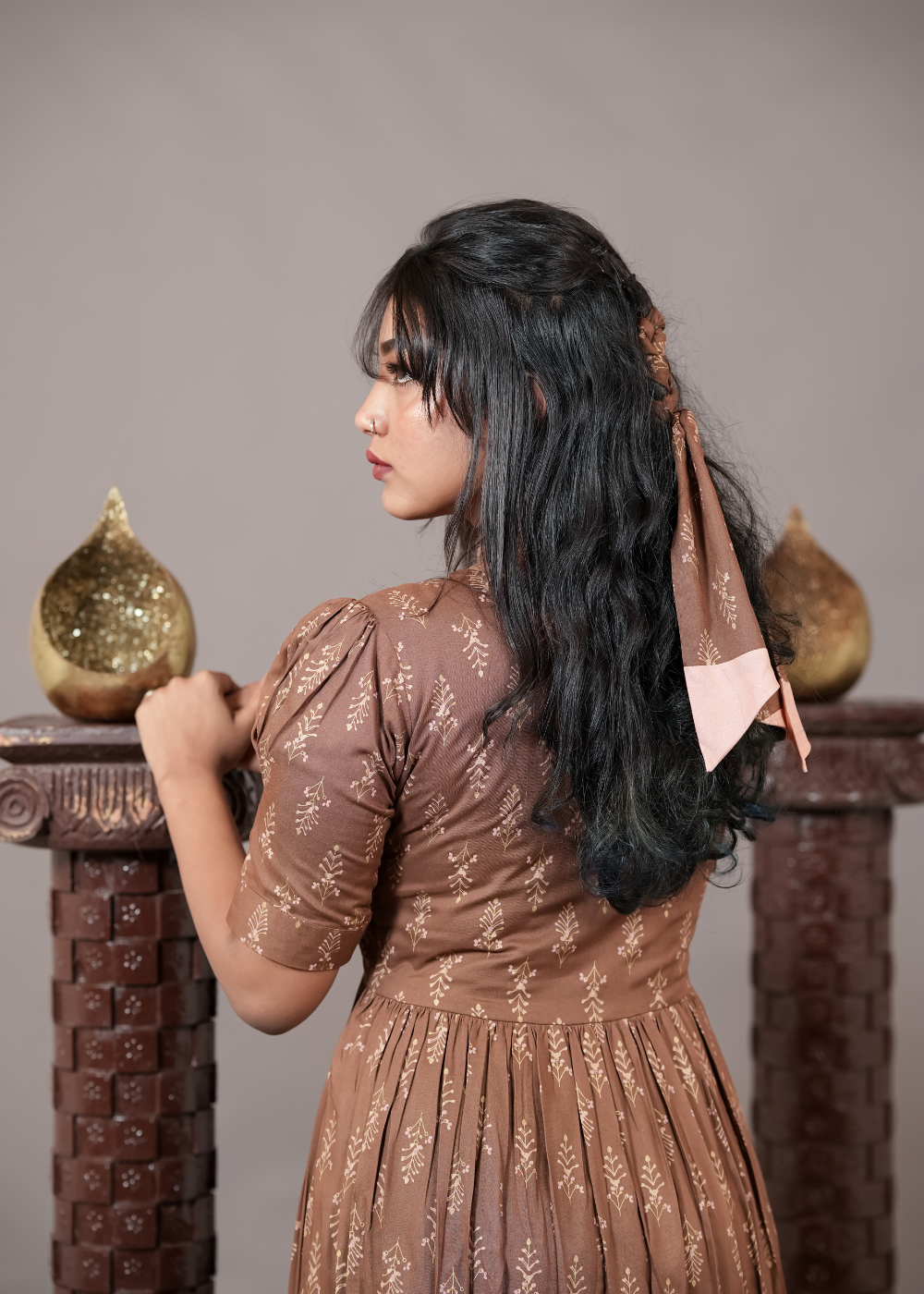 Classic Brown Dress