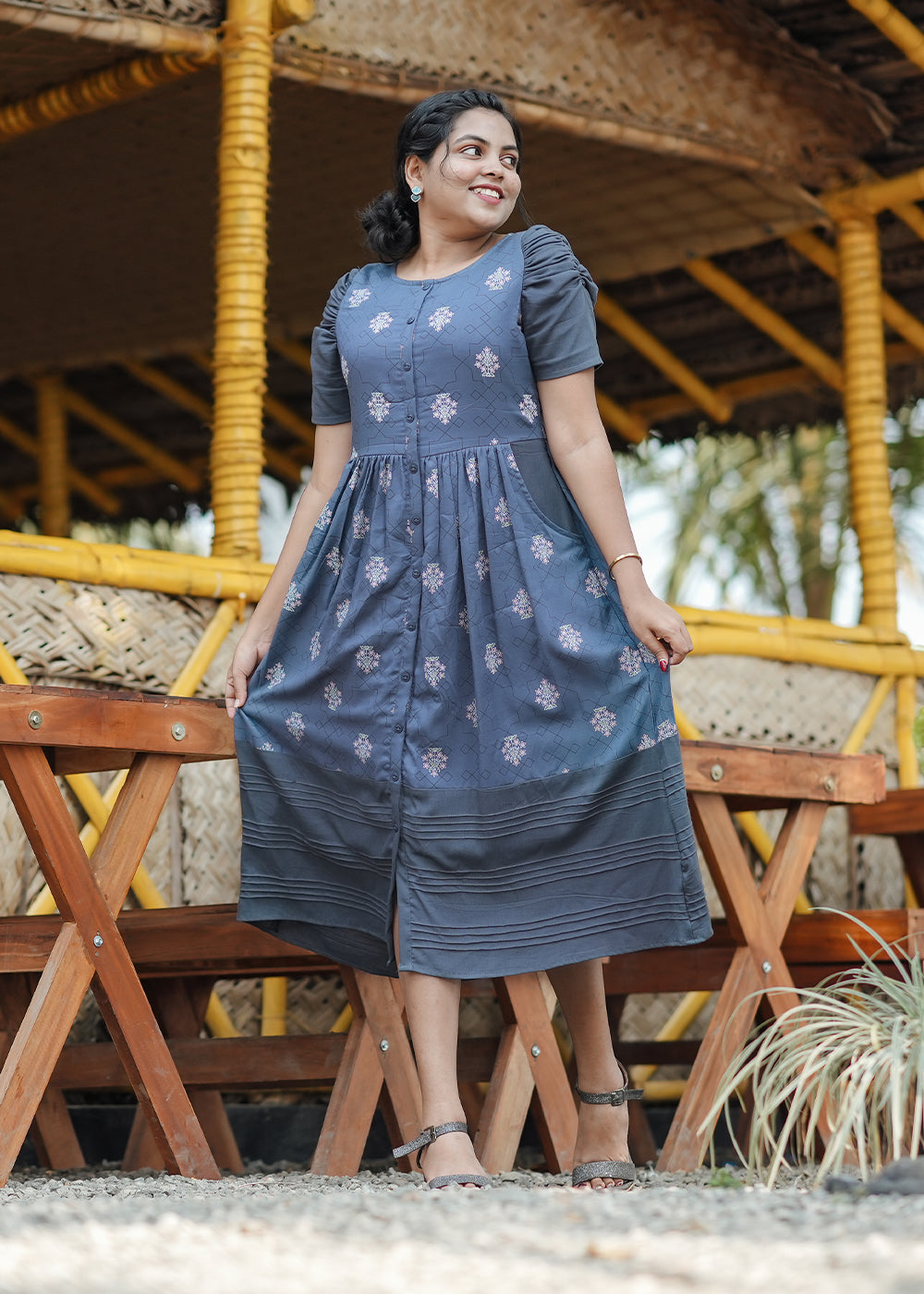 Subtle Bloom Dress