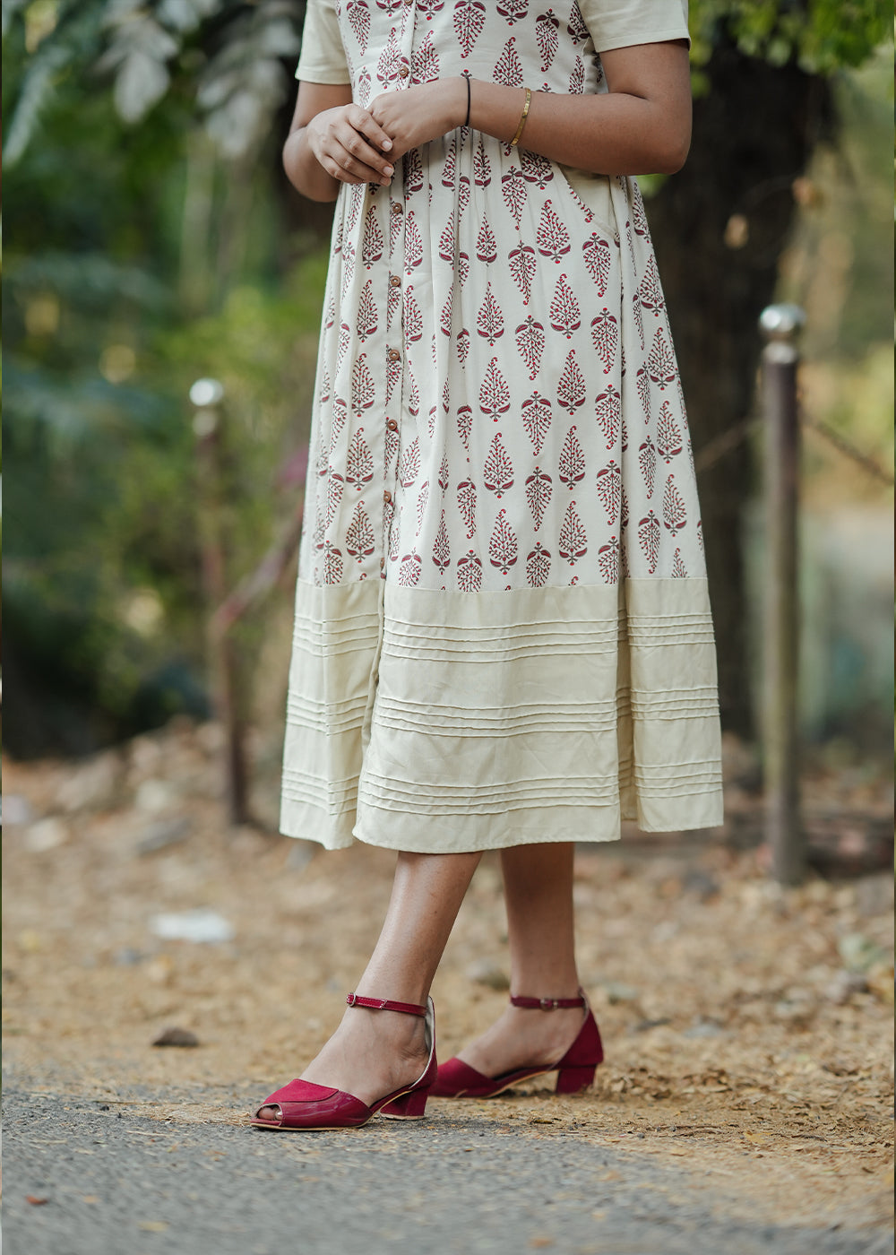 Paisley Whispers Dress