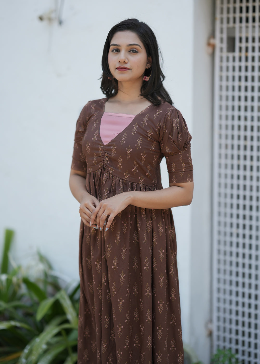 Classic Brown Dress