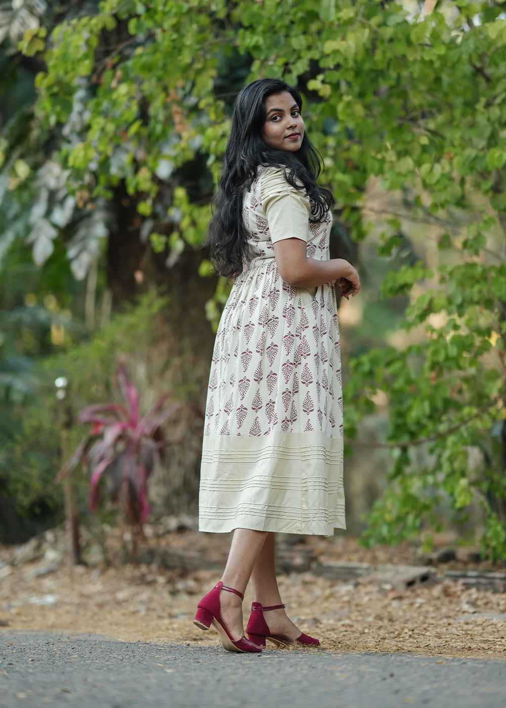 Paisley Whispers Dress