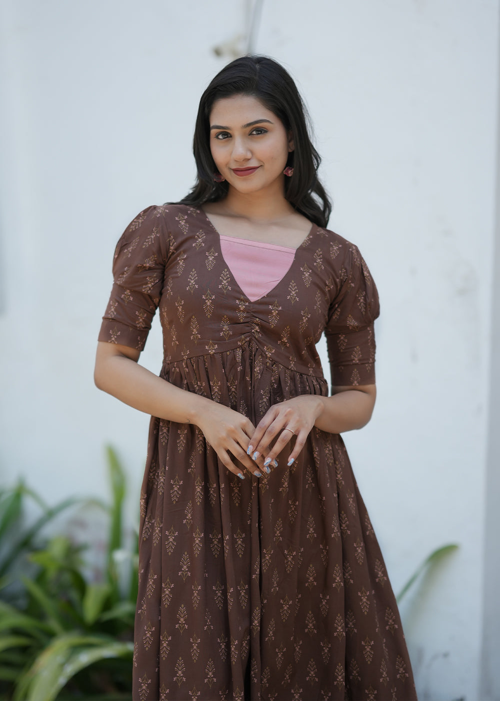 Classic Brown Dress