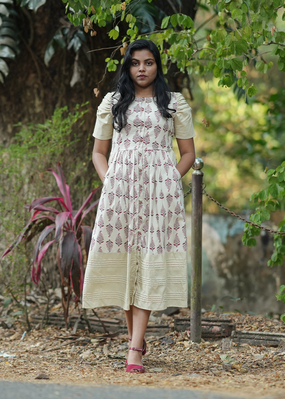 Paisley Whispers Dress