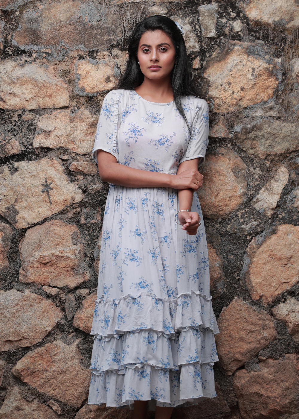 Long Floral Dress