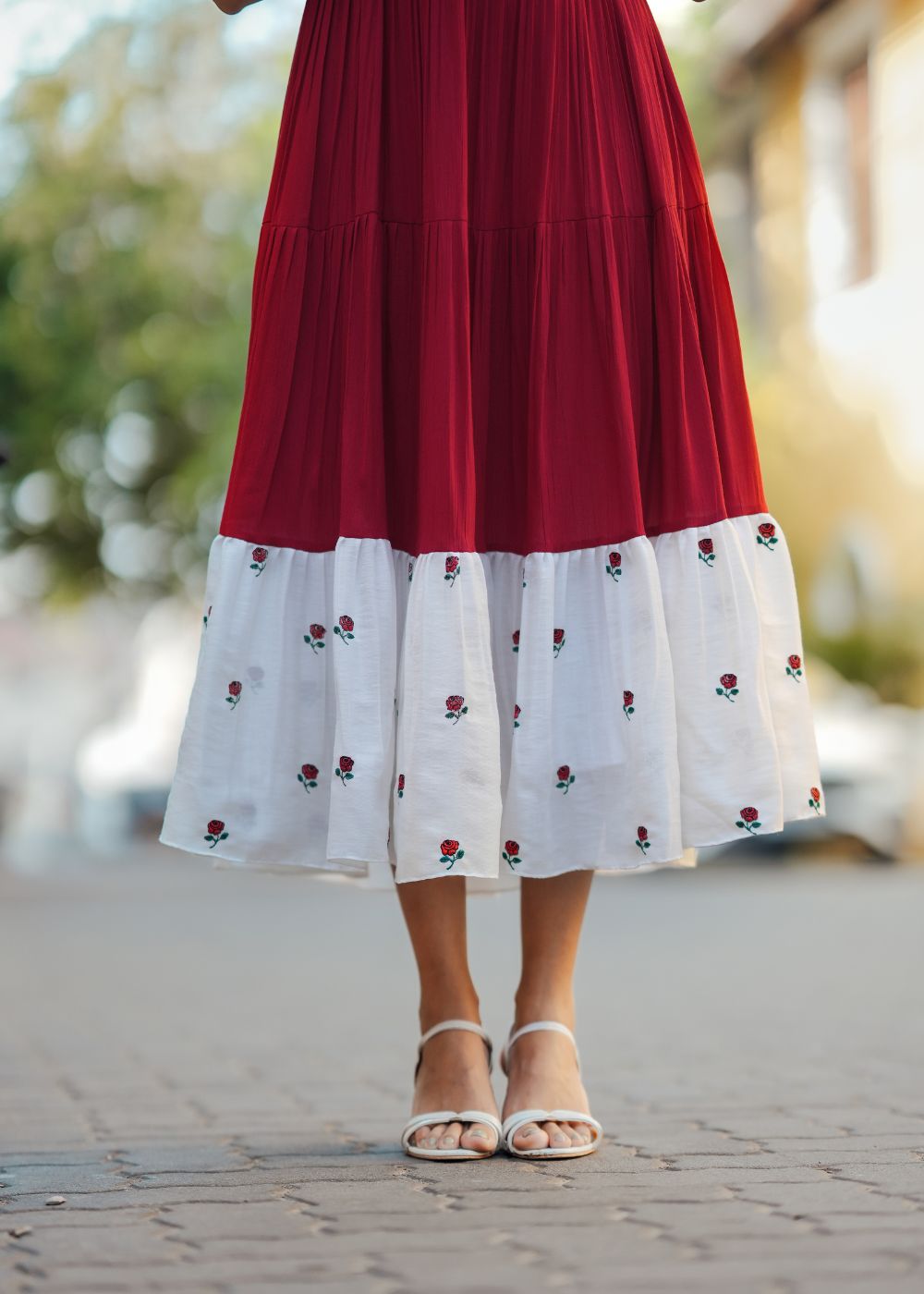 Cherry Lace Linen