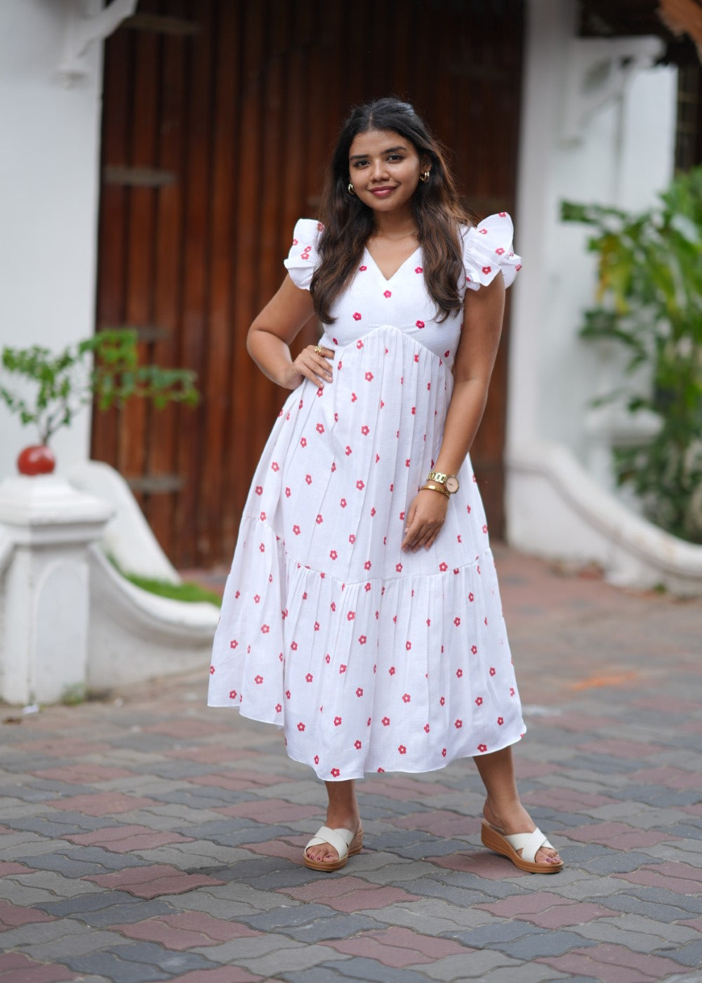 Linen Rosebud