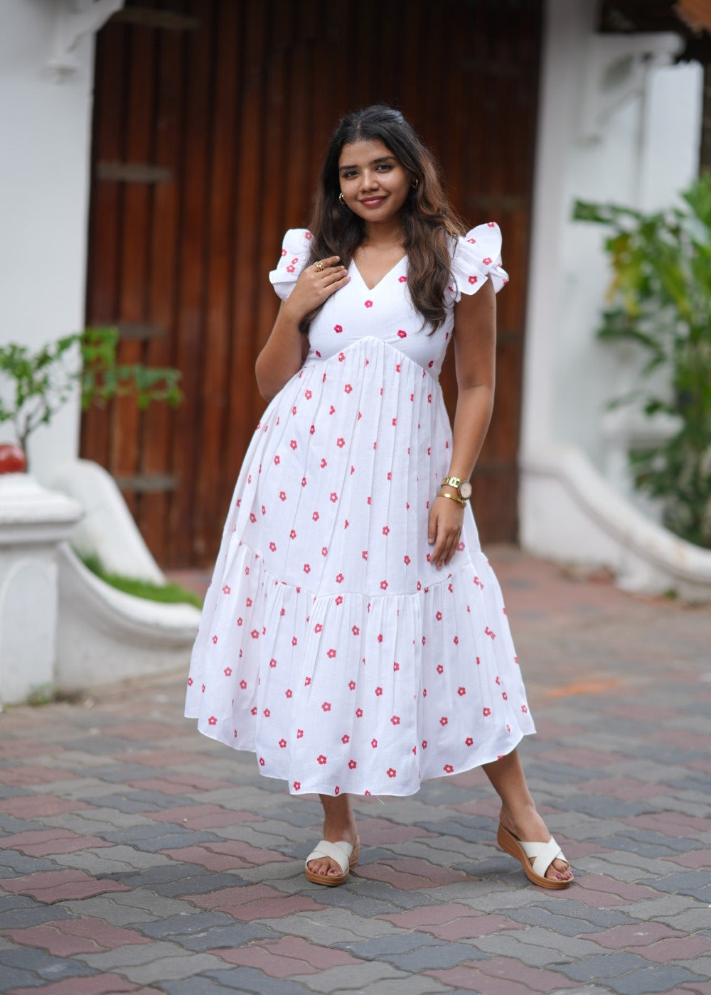 Linen Rosebud
