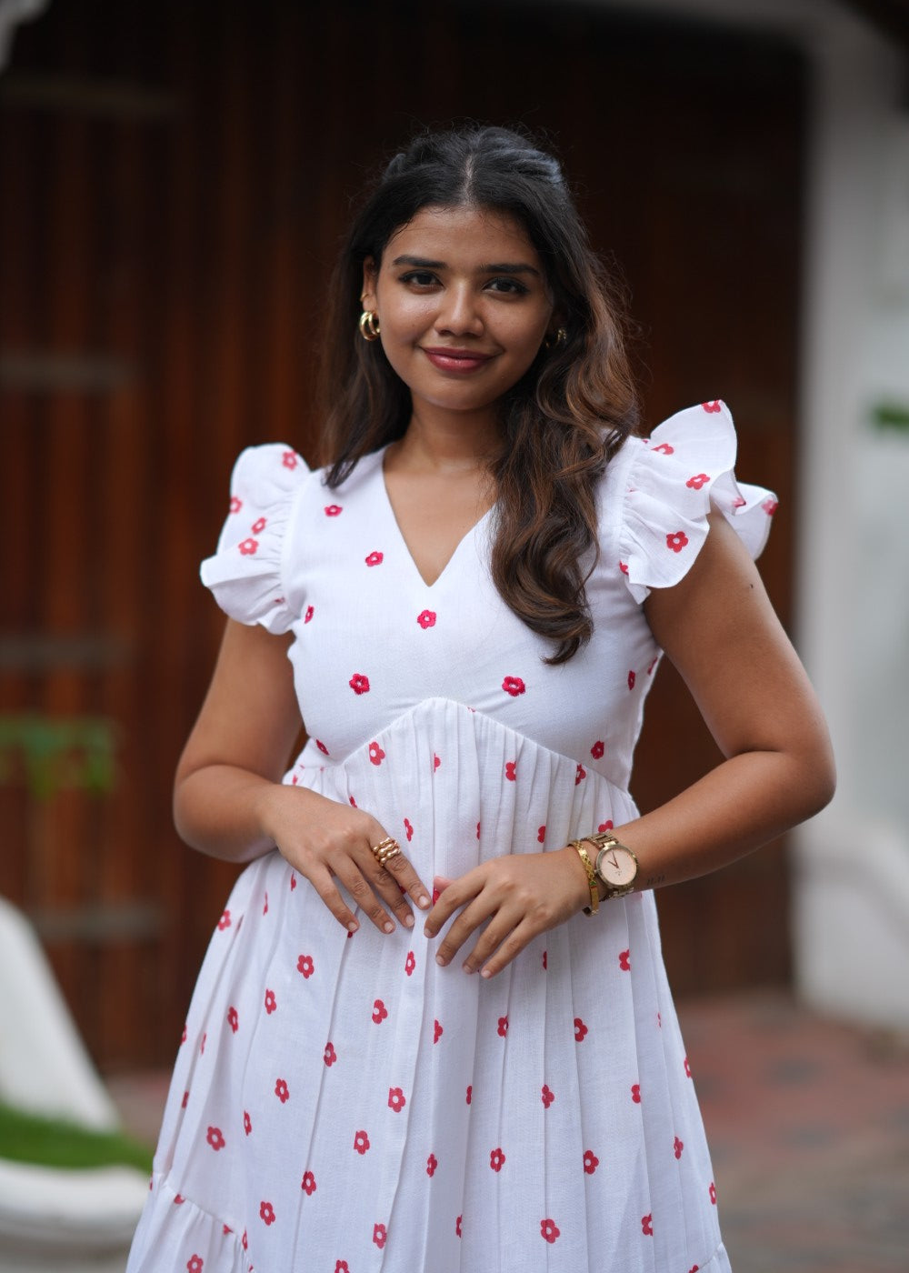 Linen Rosebud