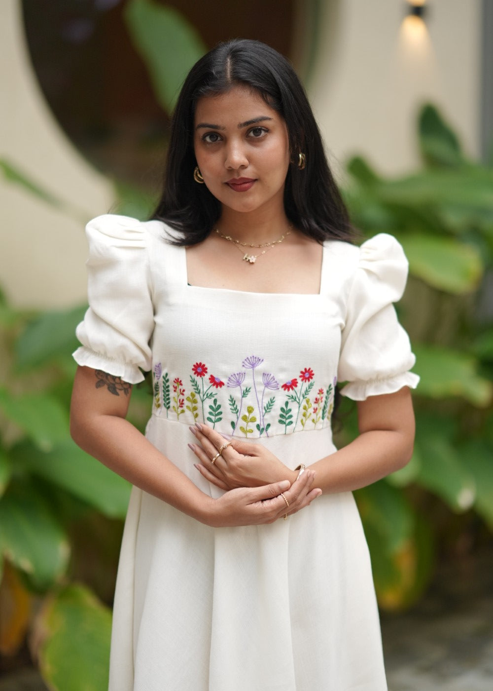 Linen Floral Grace