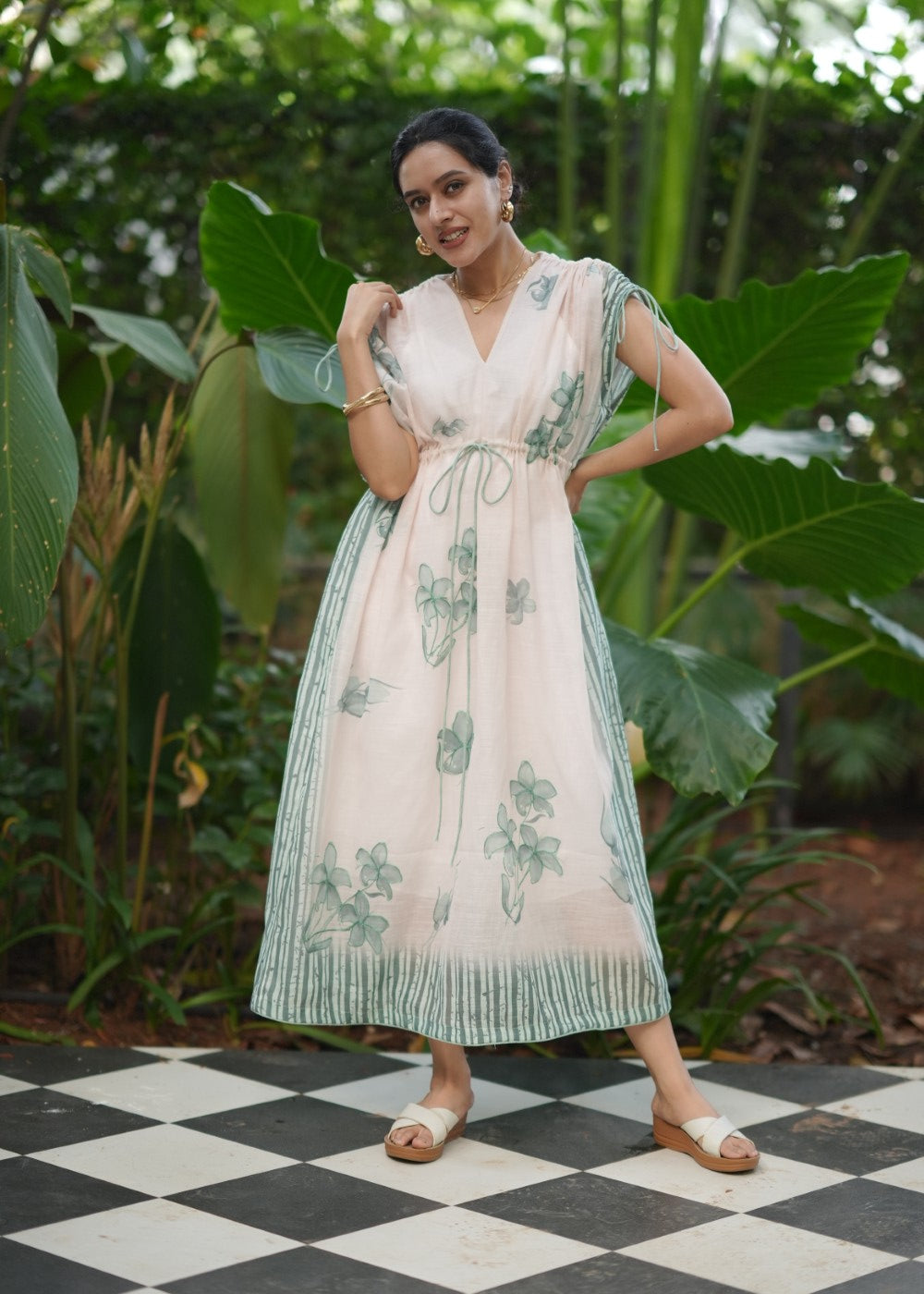 Sage Bloom Linen