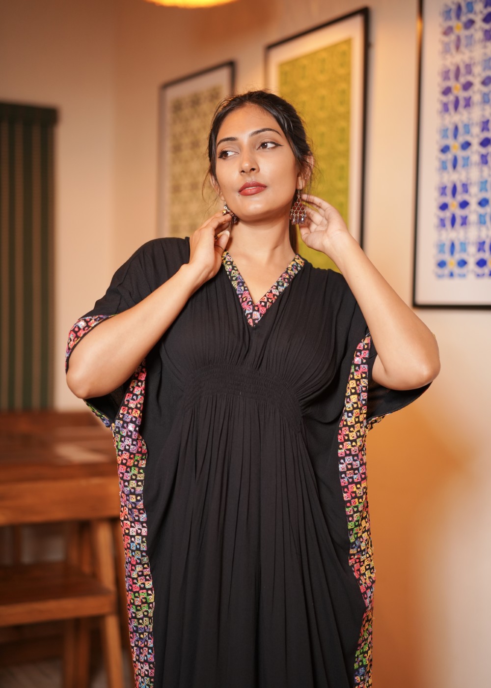 Midnight Aura Kaftan