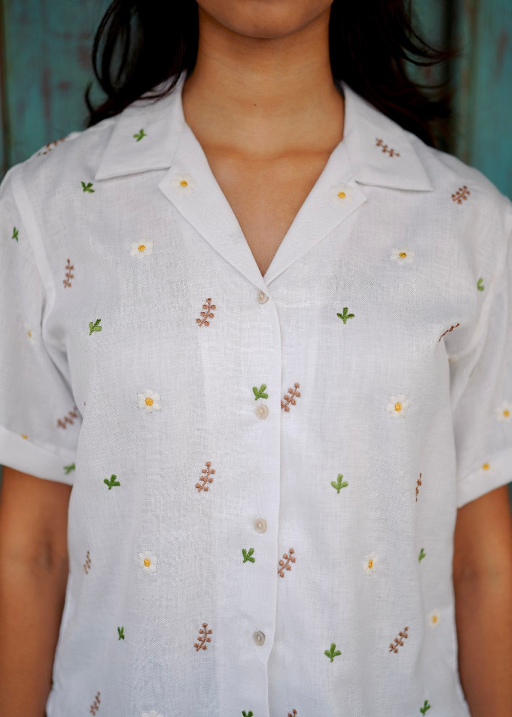 Daisy Linen Shirt