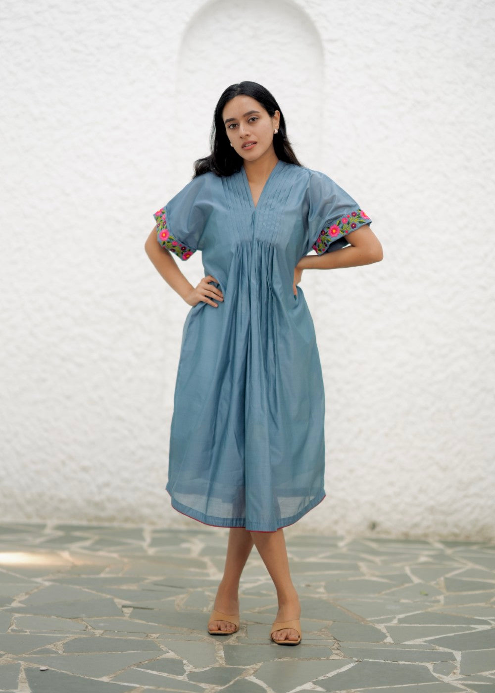 Blue Meadow Kaftan